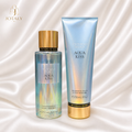 Kit Victoria’s Secret Aqua Kiss – Body Splash 250ml + Loção Corporal 236ml