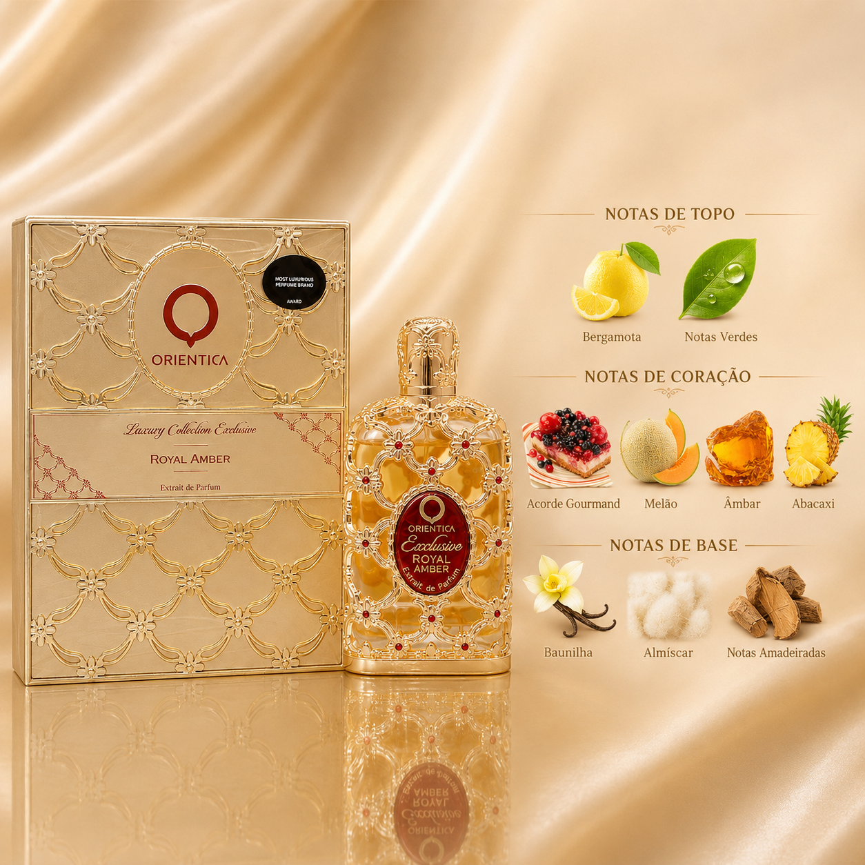 Orientica Royal Amber Extrait de Parfum Original 80ml