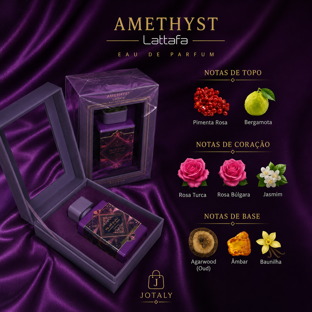 Lattafa Bade’e Al Oud Amethyst Eau de Parfum 100ml Original