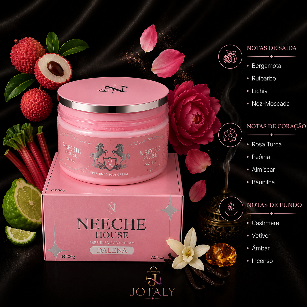 Dalena – Creme Corporal Perfumado Neeche House 200g