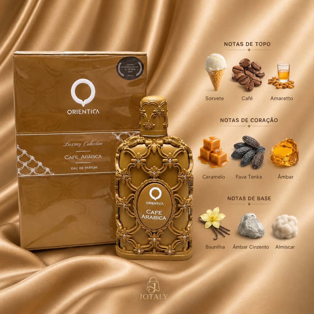 Orientica Cafe Arabica Eau de Parfum Original 80ml