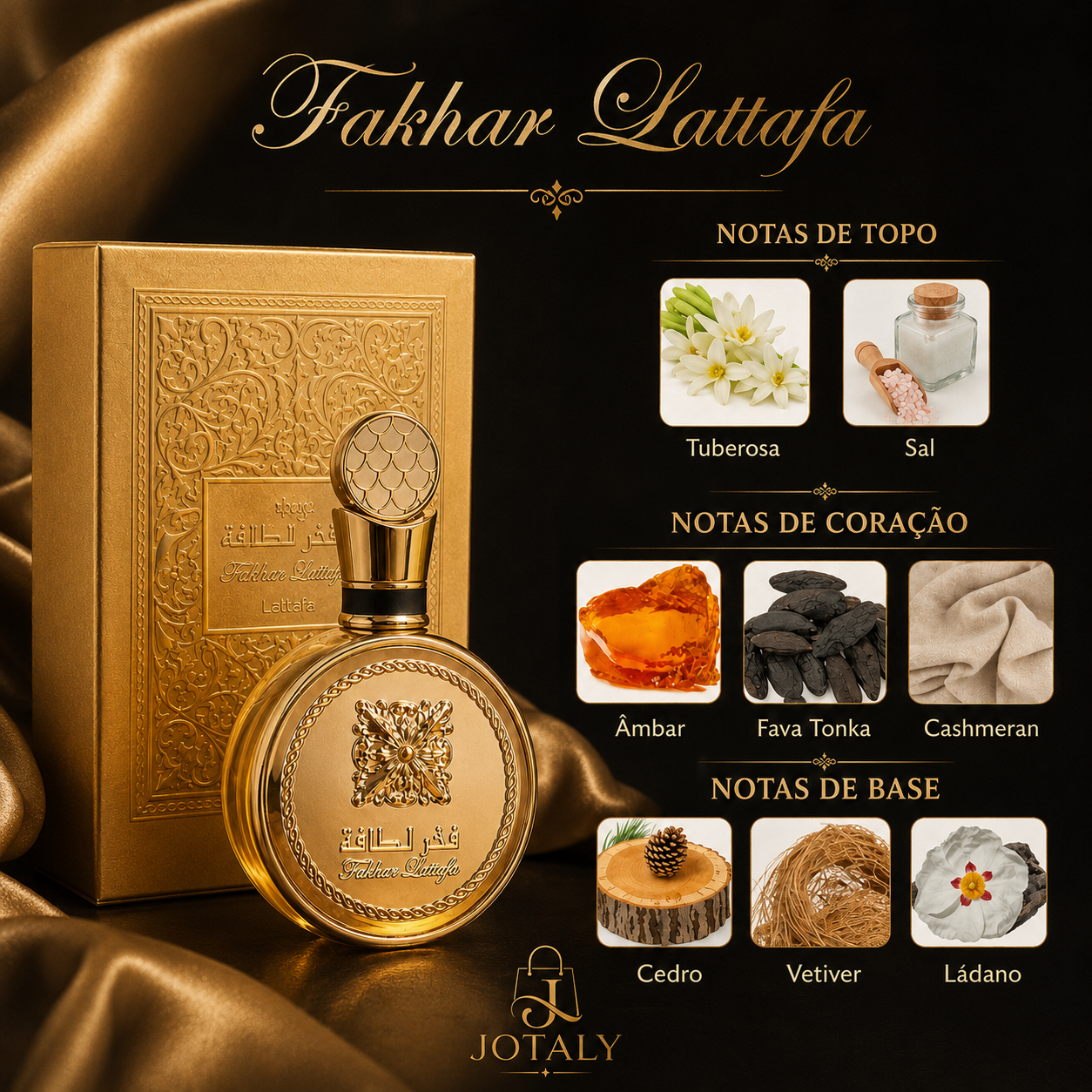 Lattafa Fakhar Gold Eau de Parfum 100ml Original