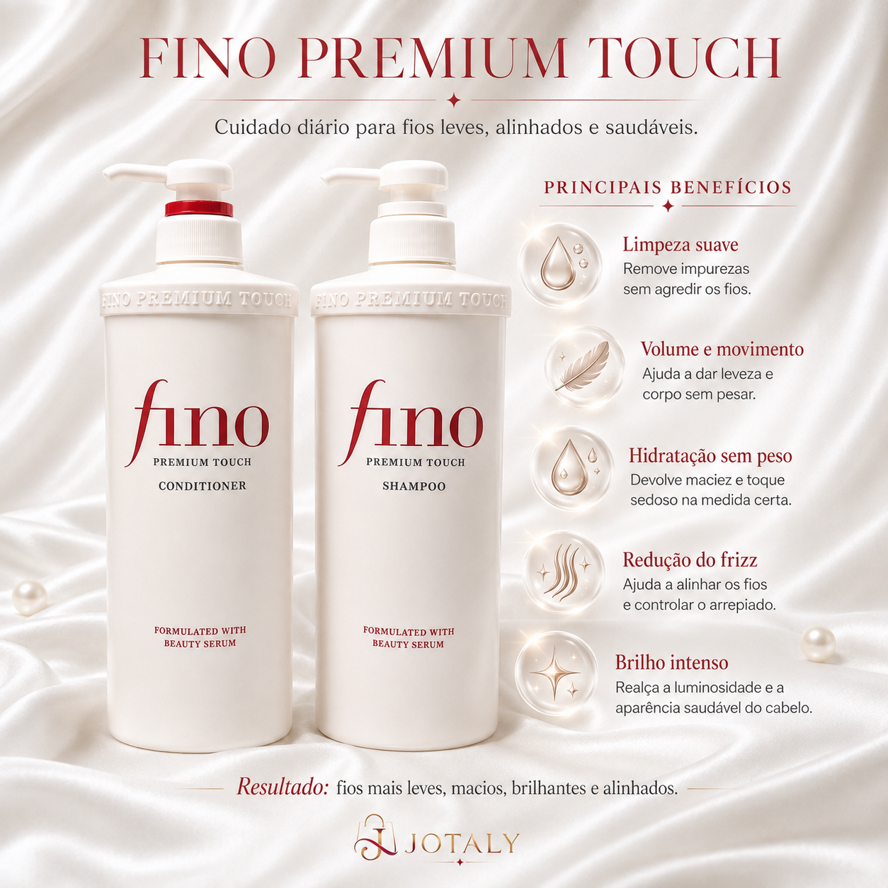 Kit Fino Premium Touch – Shampoo + Condicionador