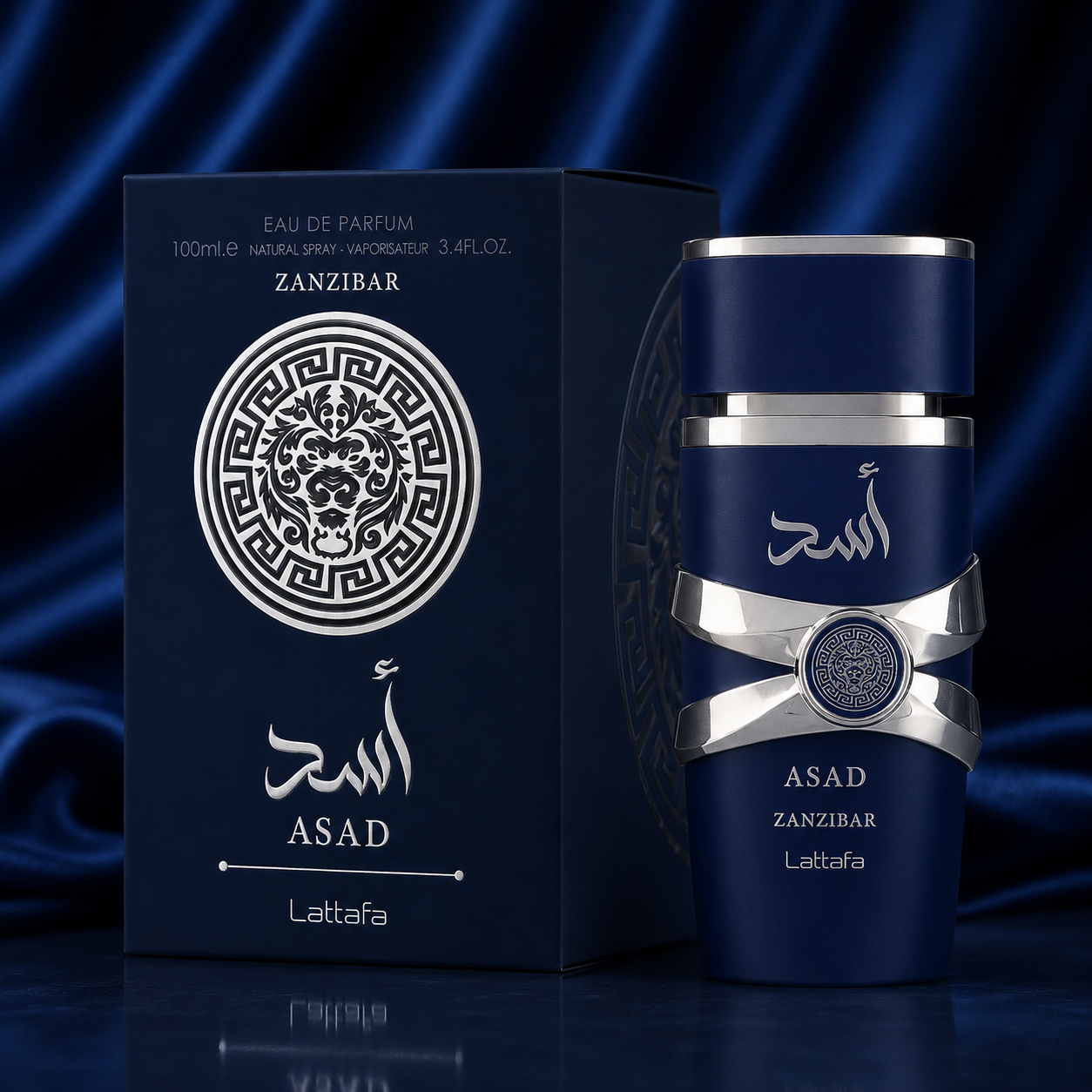 Lattafa Asad Zanzibar Eau de Parfum Masculino 100ml Original