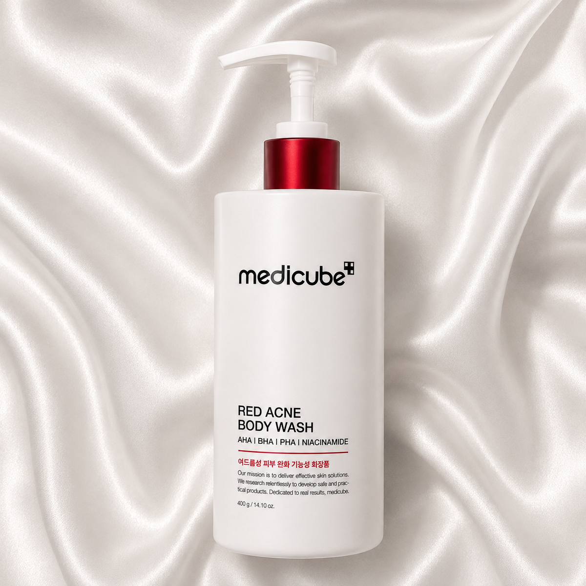 Medicube Red Acne Body Wash 400g | Sabonete Corporal para Pele com Acne