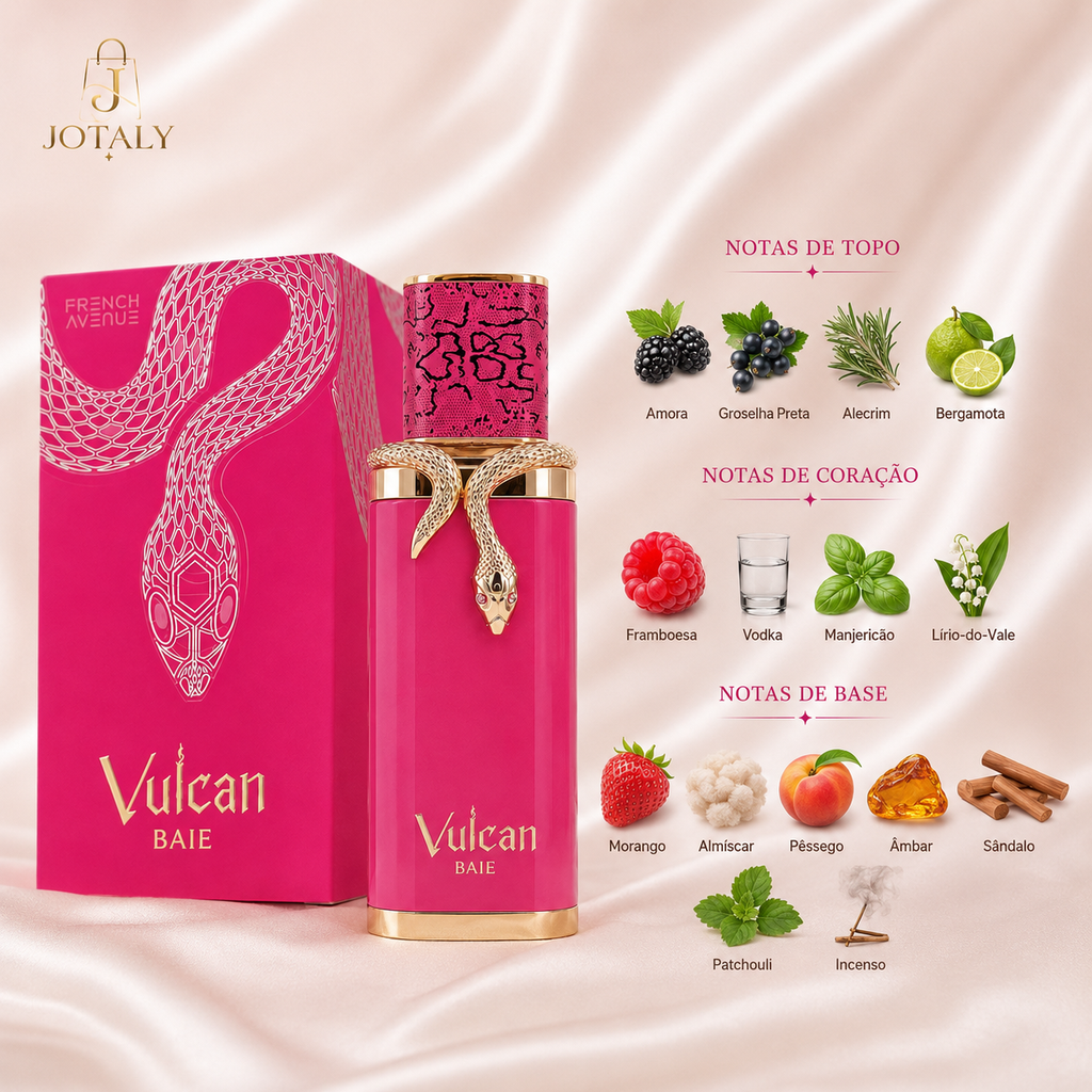 Perfume Vulcan Baie French Avenue Eau de Parfum Feminino 100ml