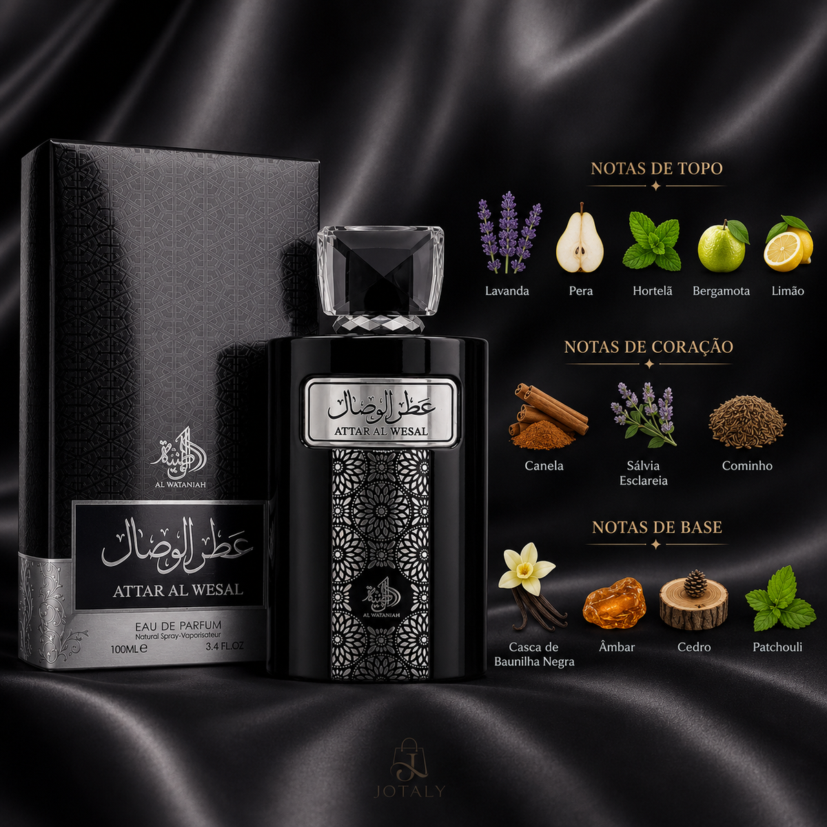 Al Wataniah Attar Al Wesal Eau de Parfum 100ml Original