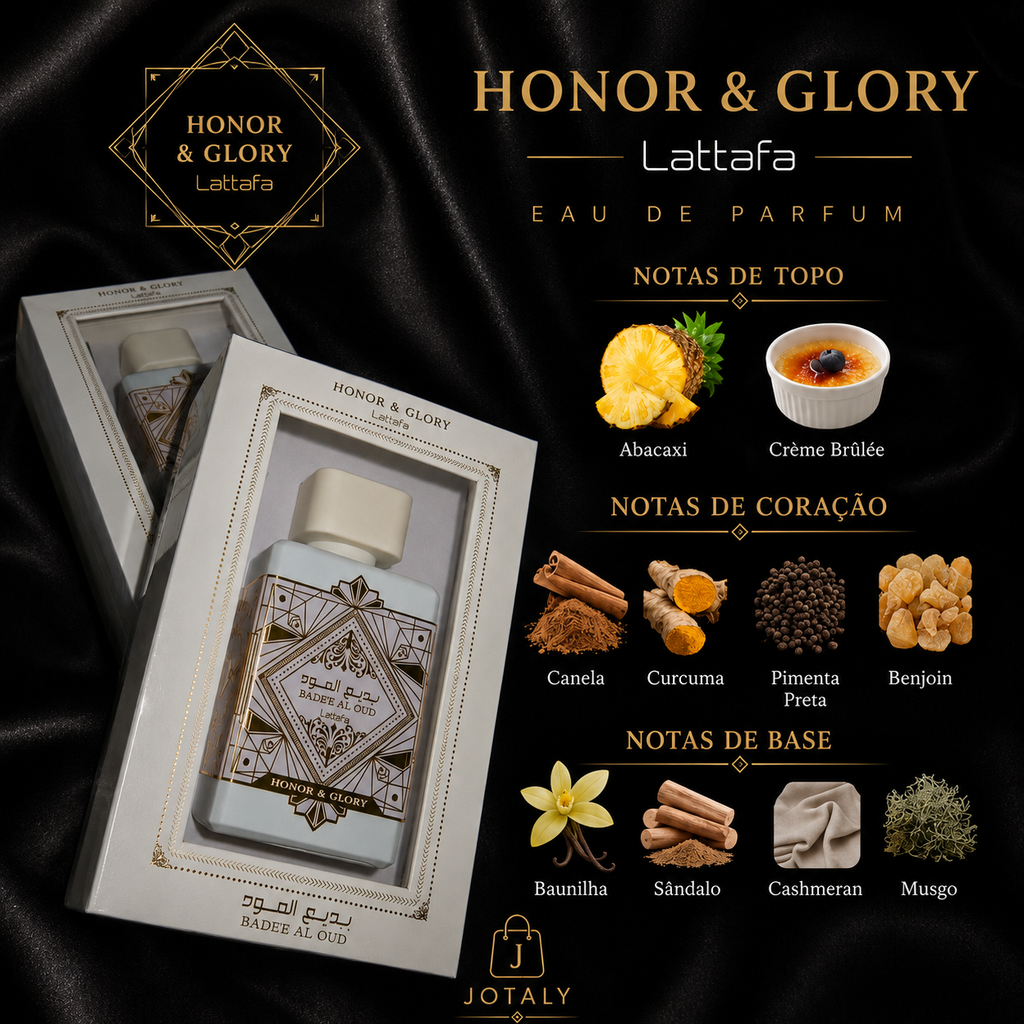 Lattafa Bade’e Al Oud Honor & Glory Eau de Parfum 100ml Original