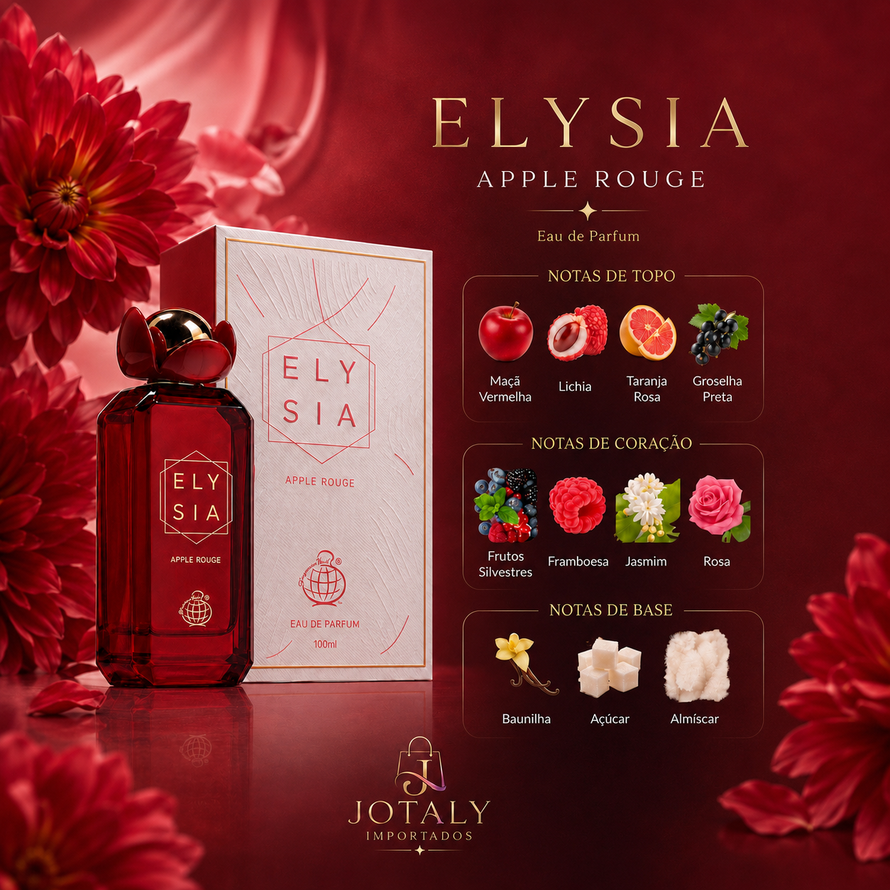 Elysia Apple Rouge Eau de Parfum 100ml