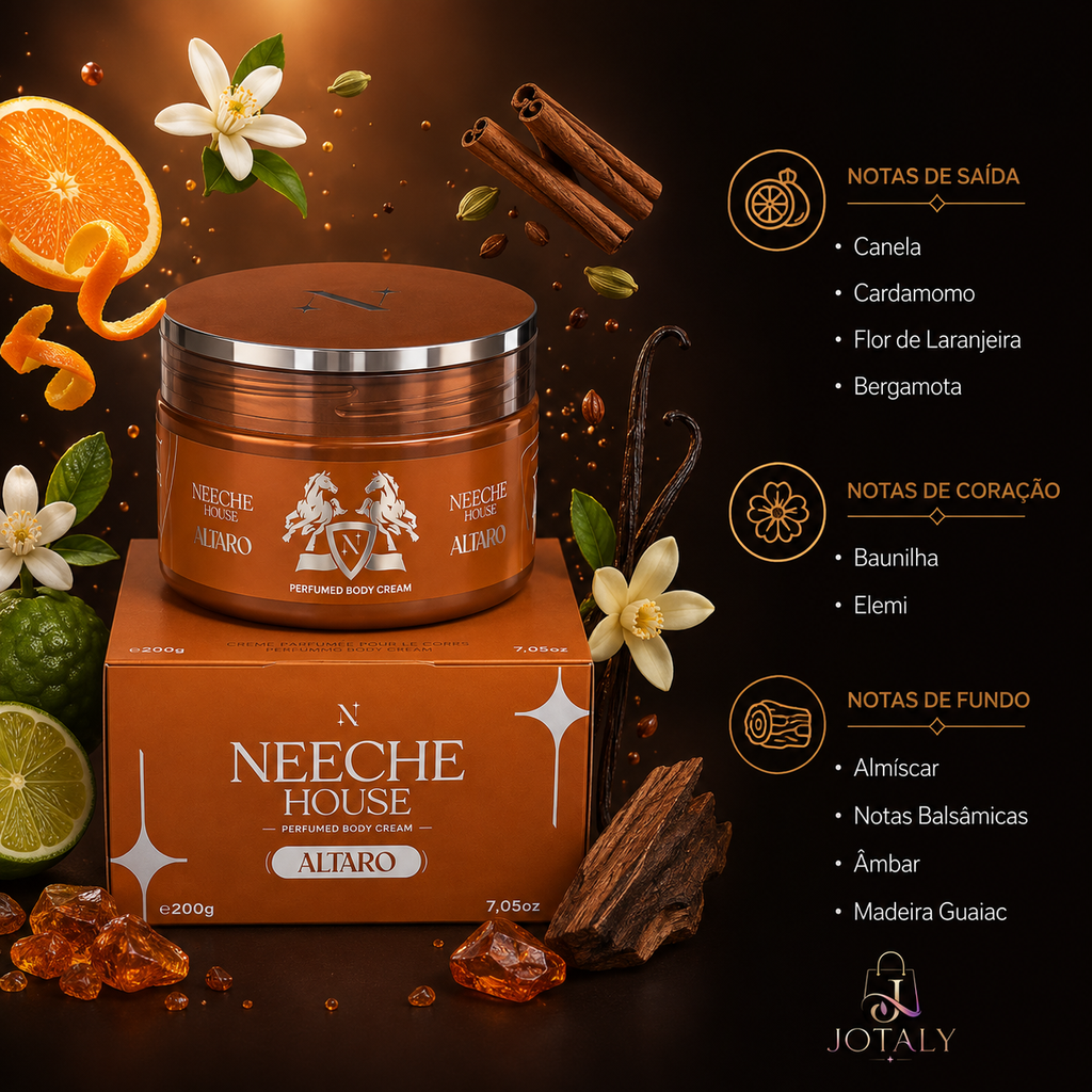 Altaro – Creme Corporal Perfumado Neeche House 200g