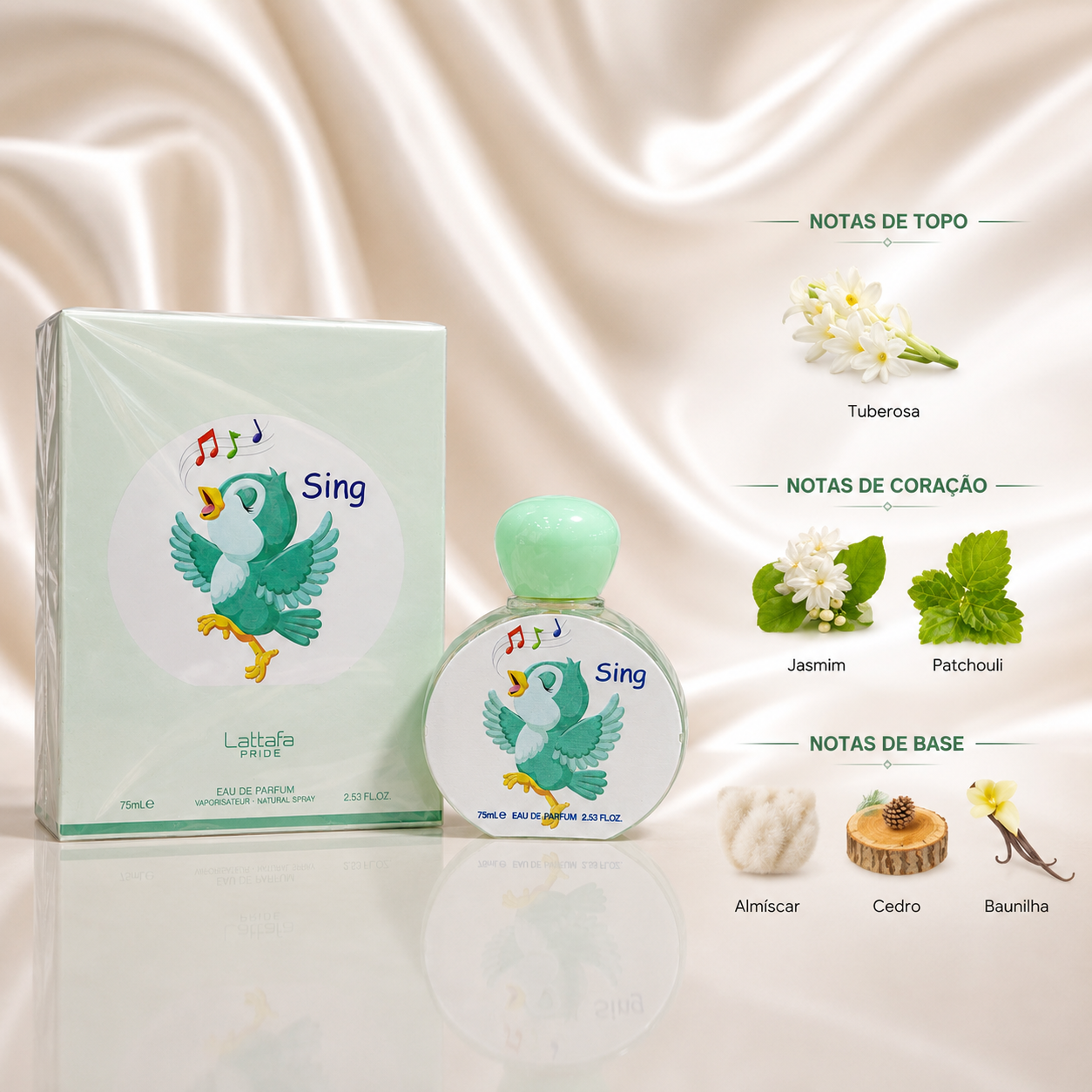 Lattafa Pride Sing Eau de Parfum 75ml Original