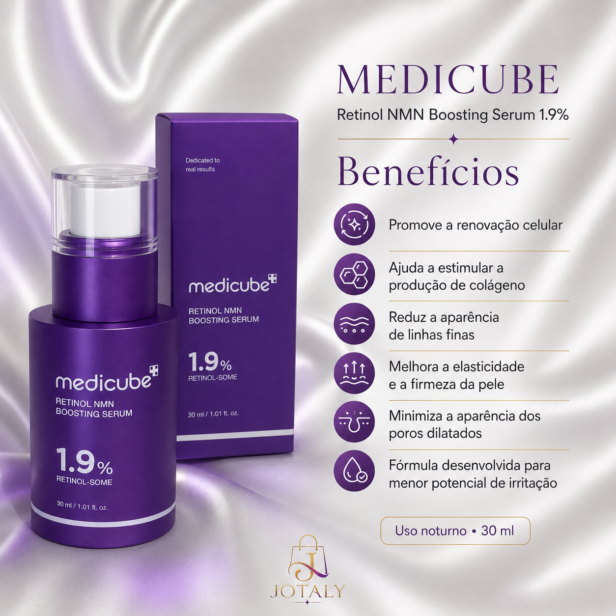Medicube Retinol NMN Boosting Serum 1.9% 30ml Original