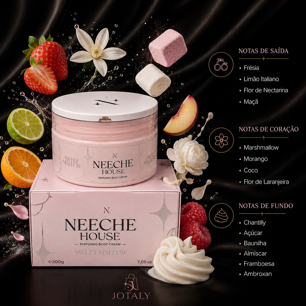 Sweet Mallow – Creme Corporal Perfumado Neeche House 200g