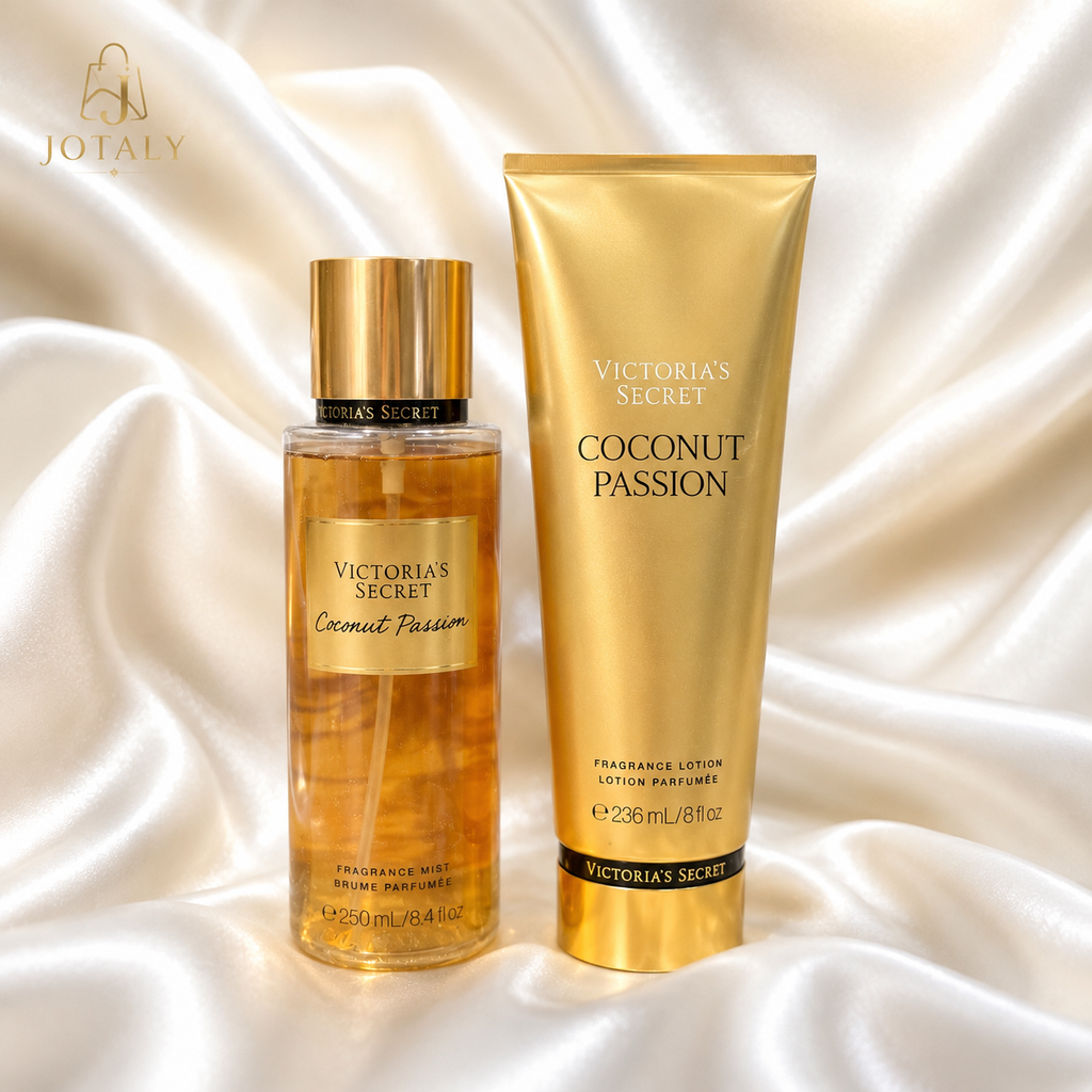 Kit Victoria’s Secret Coconut Passion – Body Splash 250ml + Loção Corporal 236ml