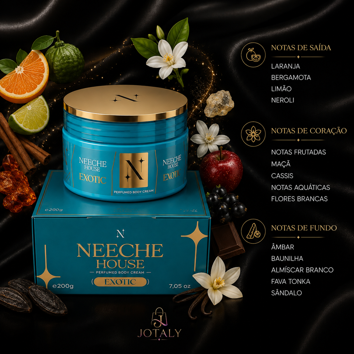 Exotic – Creme Corporal Perfumado Neeche House 200g