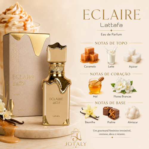 Perfume Eclaire Lattafa Eau de Parfum Feminino 100ml Original