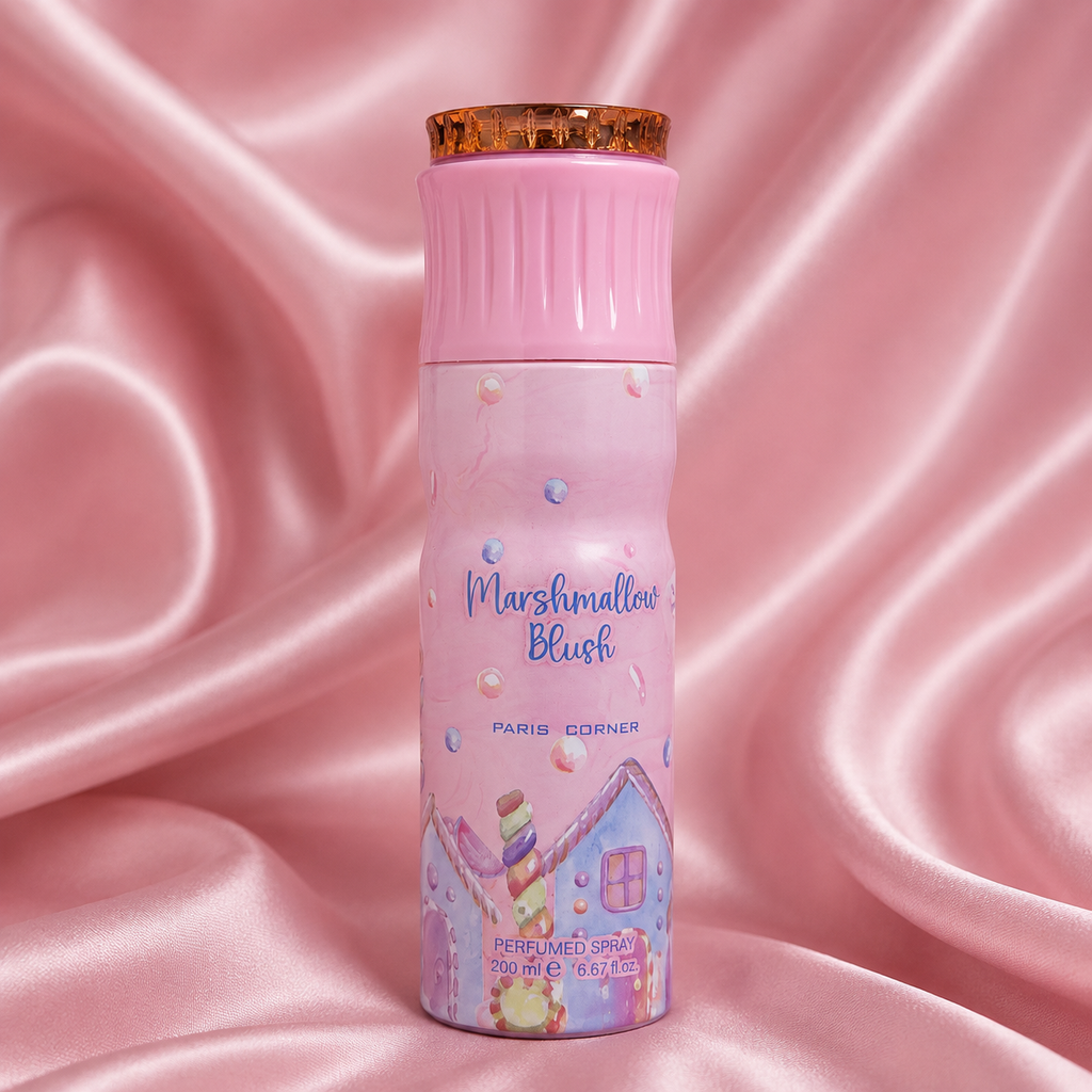 Body Spray Marshmallow Blush Paris Corner 200ml