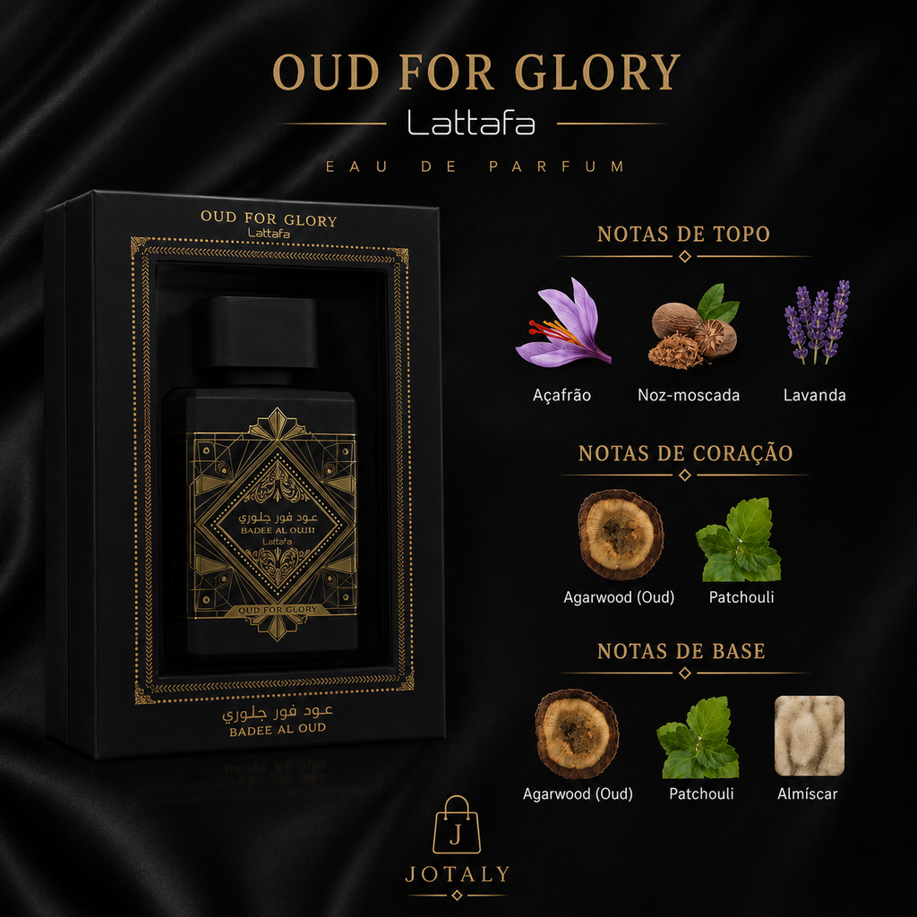 Lattafa Bade’e Al Oud Oud for Glory Eau de Parfum 100ml Original
