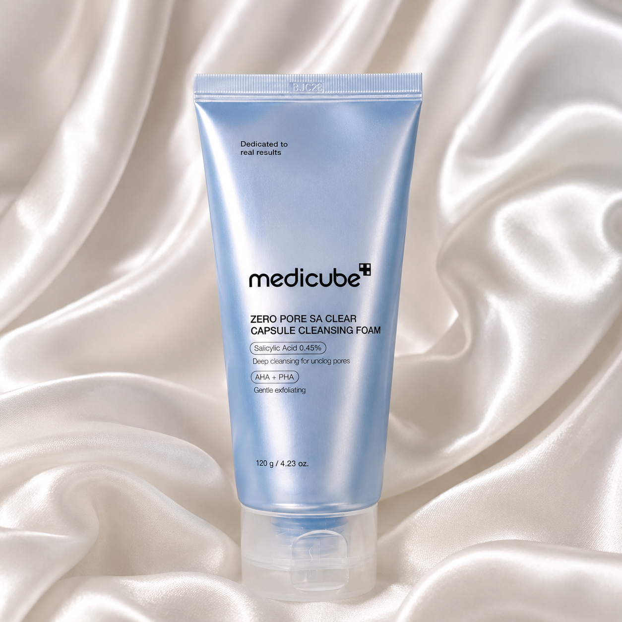Medicube Zero Pore SA Clear Capsule Cleansing Foam 120g | Limpeza Profunda dos Poros